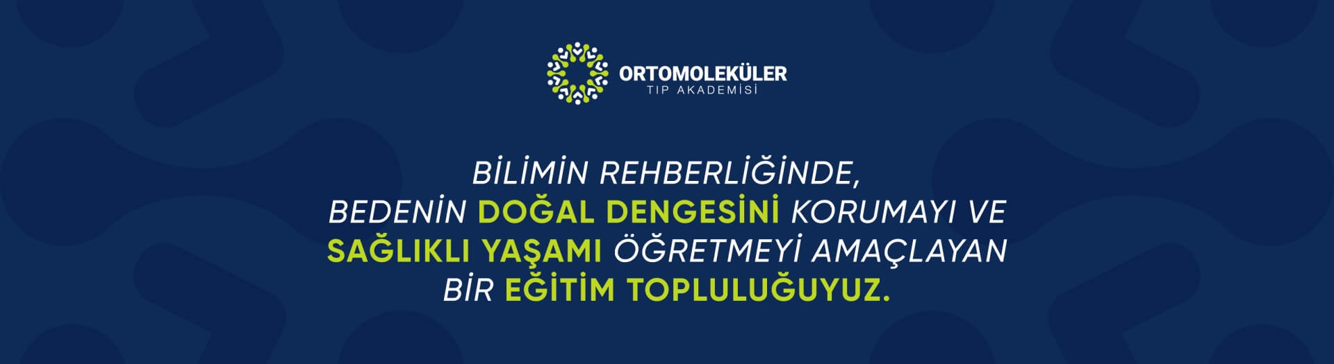 Ortomoleküler Tıp Akademisi Tanıtım